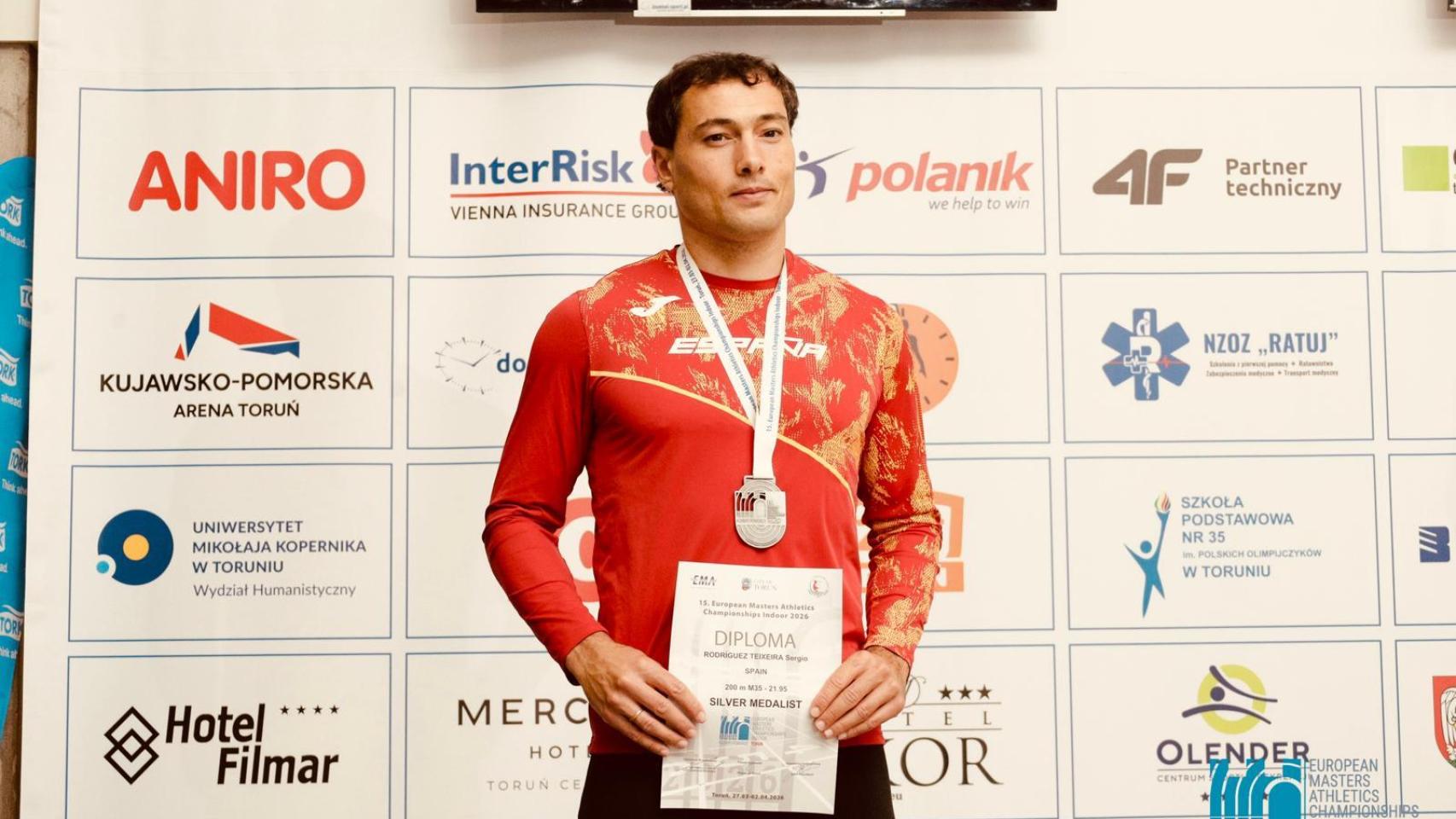 Doble medalla europea para el gallego Sergio Rodríguez: Lo tenía y se me escapó por nada