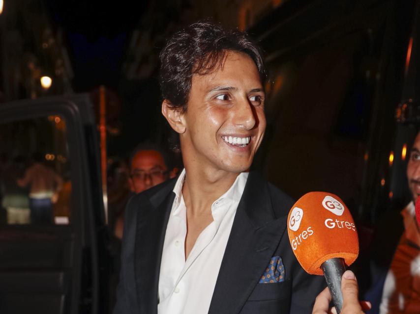 Andrés Roca Rey asiste a rueda de prensa tras revelar su relación con Tana Rivera.