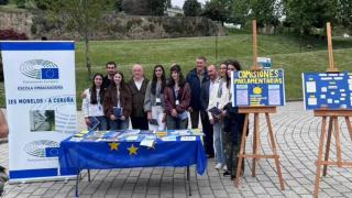 Seis estudiantes de A Coruña, embajadoras de Europa: Hablamos con la gente sobre la Unión Europea