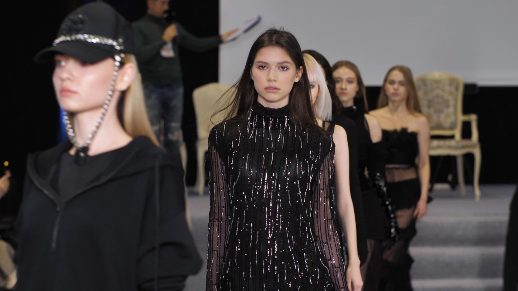 Imagen de archivo de un desfile de moda