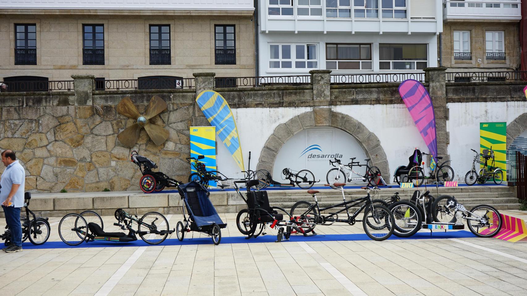 ENKI supera los 150 préstamos de material deportivo adaptado en A Coruña