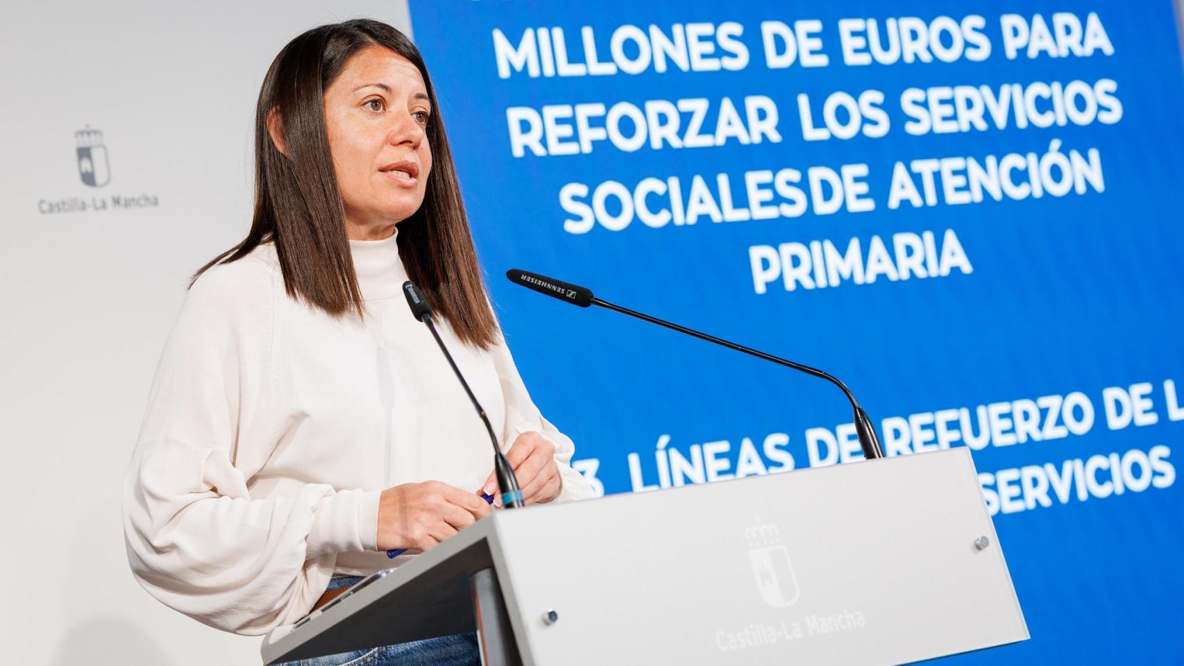 Bárbara García Torijano, consejera de Bienestar Social de Castilla-La Mancha.