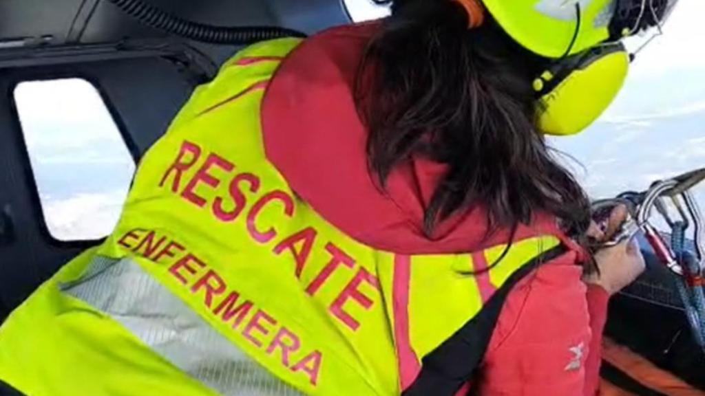 Imágenes del rescate en Vinuesa (Soria).