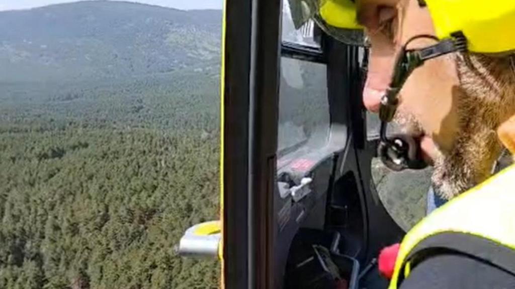 Imágenes del rescate en Vinuesa (Soria).