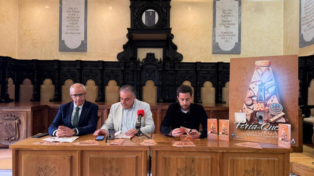 Presentación de la Feria del Queso 2026 en Astorga.