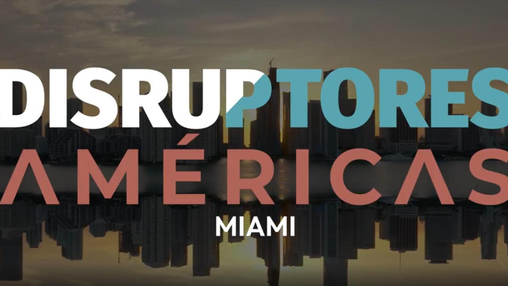 Nuevo logo de DISRUPTORES Américas, el proyecto editorial de referencia en información sobre digitalización en español.
