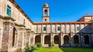 Monasterio de Santa María de Armenteira, en Meis (Pontevedra)