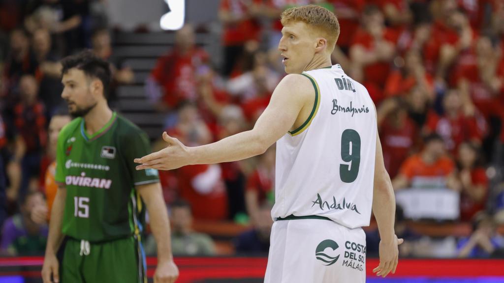 Alberto Díaz, capitán del Unicaja de Málaga.