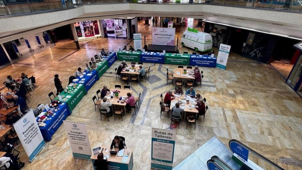 Talleres y actividades en el Centro Comercial Rosaleda.