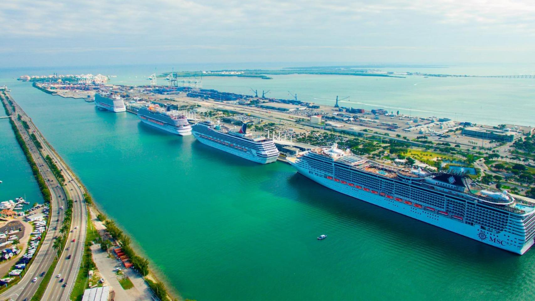 Puerto de Miami (Florida), el mayor proyecto de OHLA en cartera.
