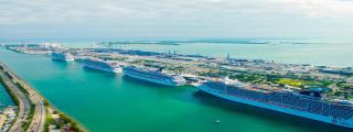 Puerto de Miami (Florida), el mayor proyecto de OHLA en cartera.