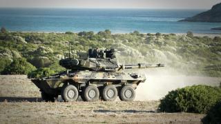 Vehículo Centauro II con la torre Hitfact MkII