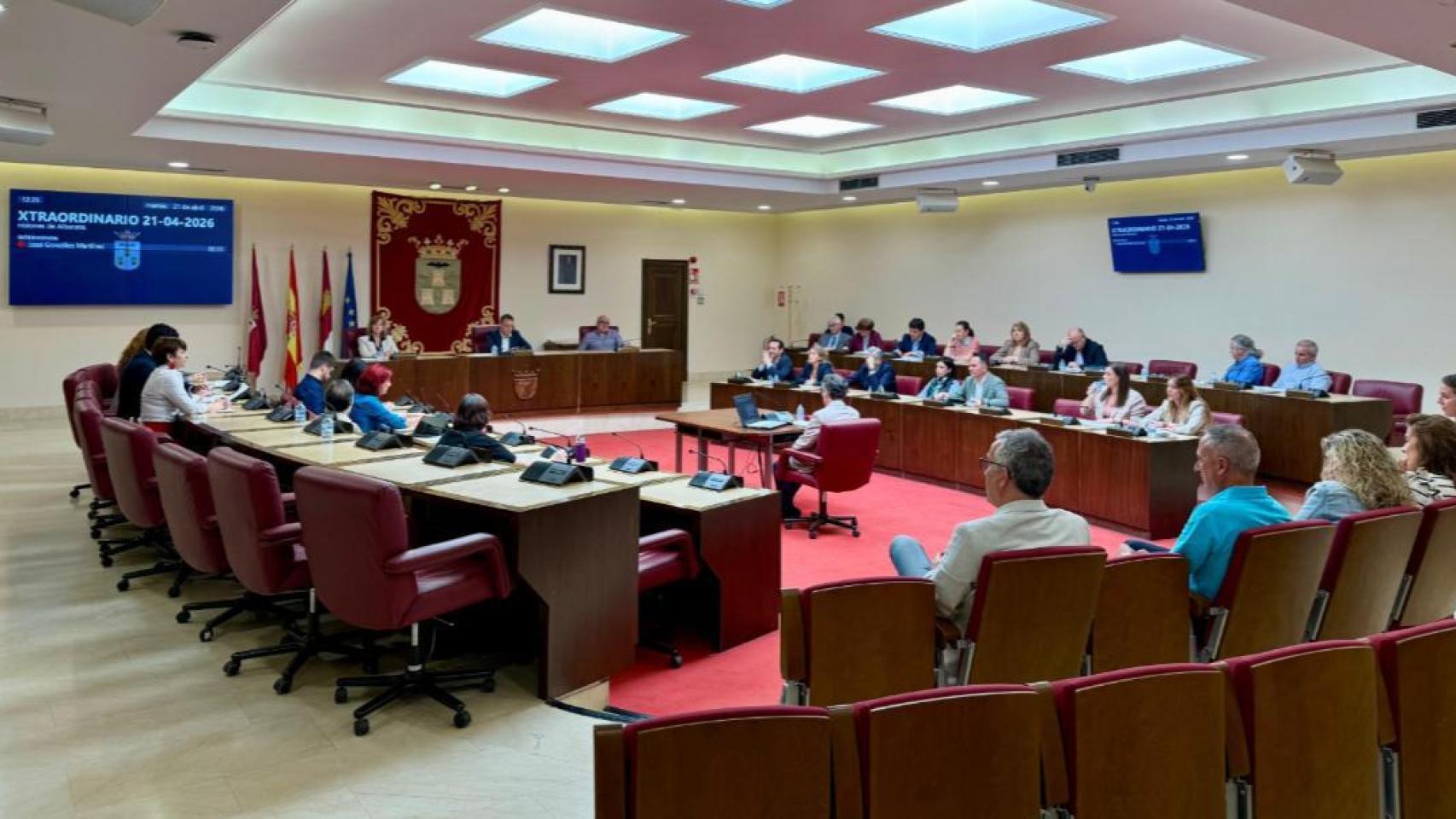 Pleno del Ayuntamiento de Albacete.