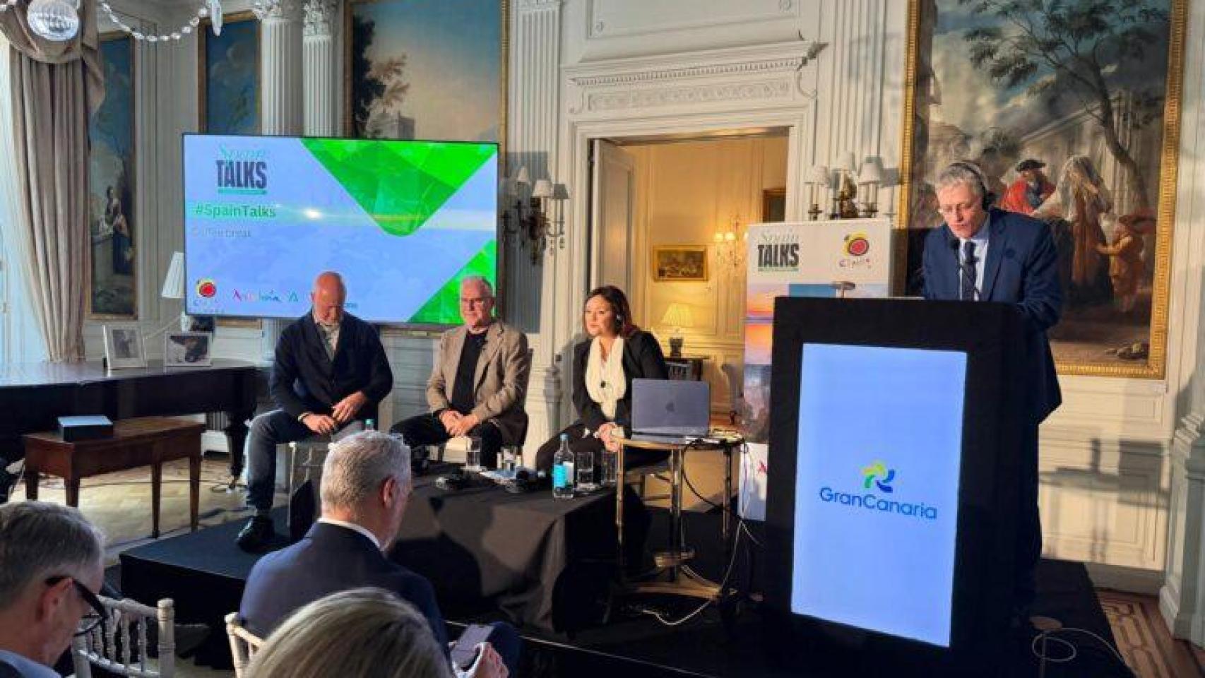 Margarita del Cid en el foro de Londres.