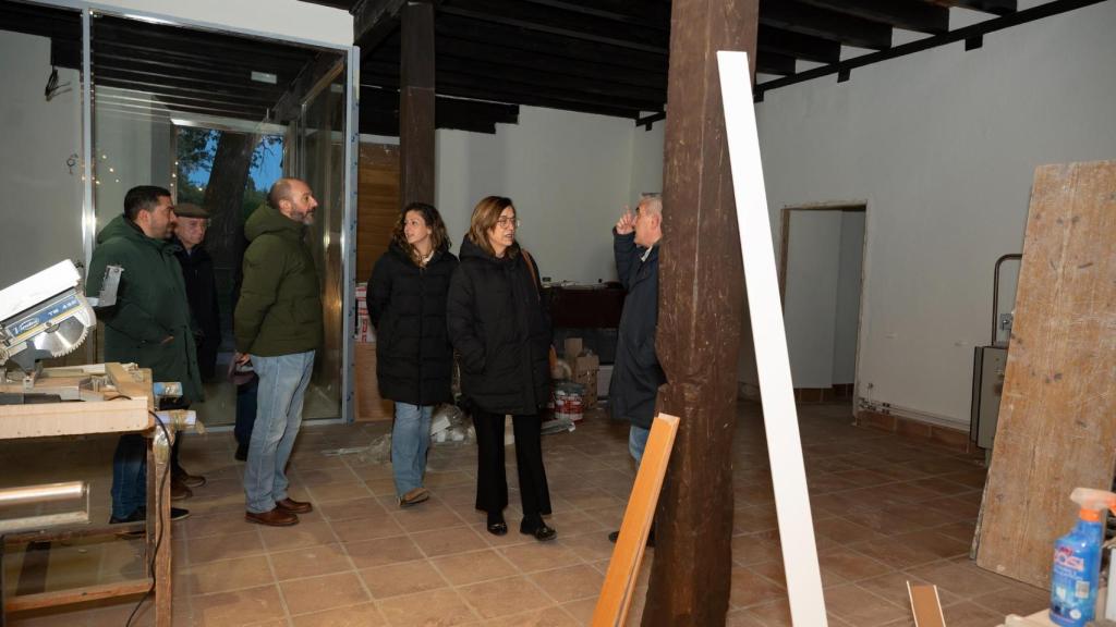 Visita obras Museo del Canal Casa del Rey de Villaumbrales.