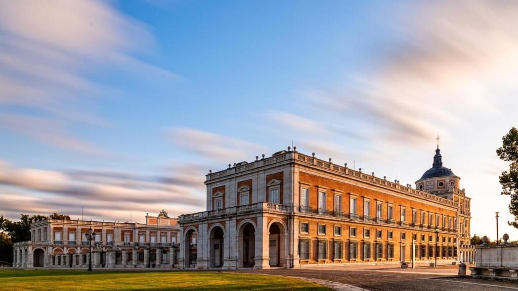 Palacio Real de Aranjuez al amanecer.