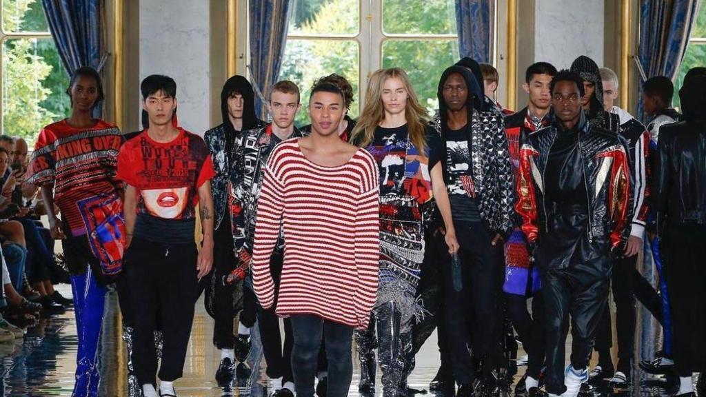 La colección de Balmain de 2009 en homenaje al artista recogía sus códigos estéticos.