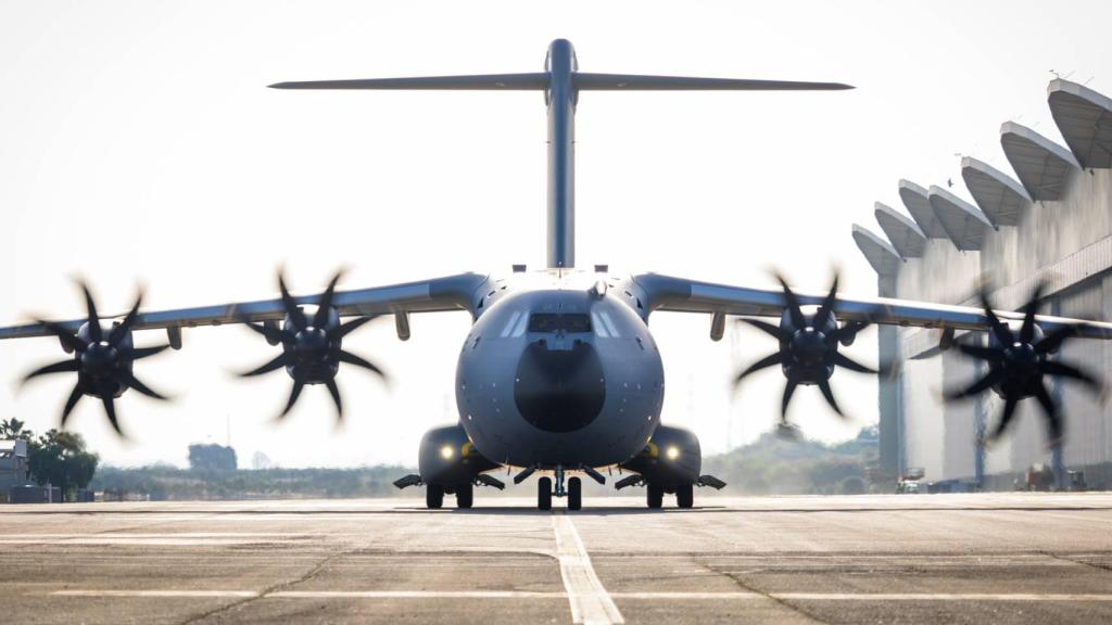 El avión nodriza A400M de Airbus.
