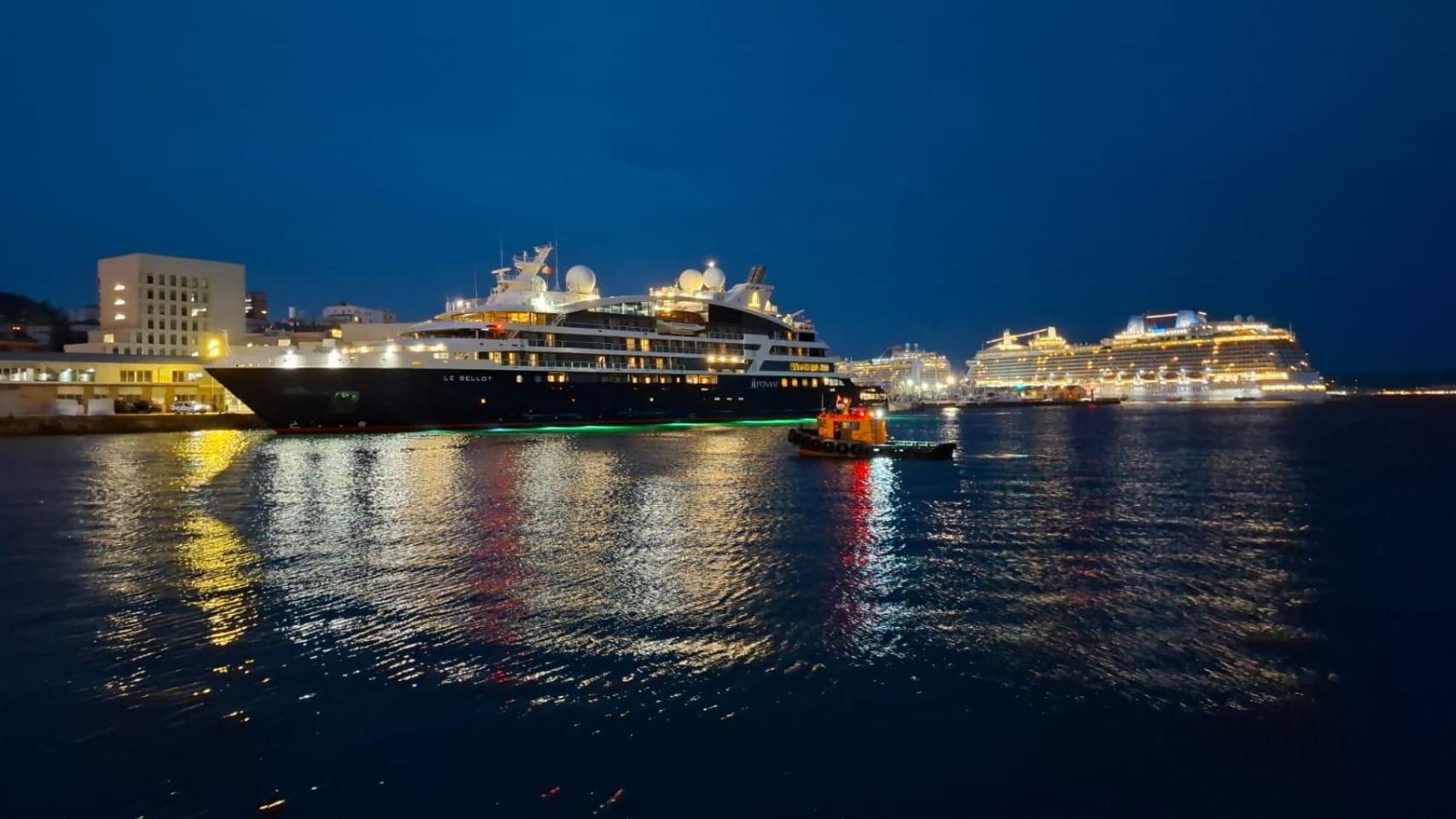 Primera triple escala de cruceros de 2026 en Vigo.