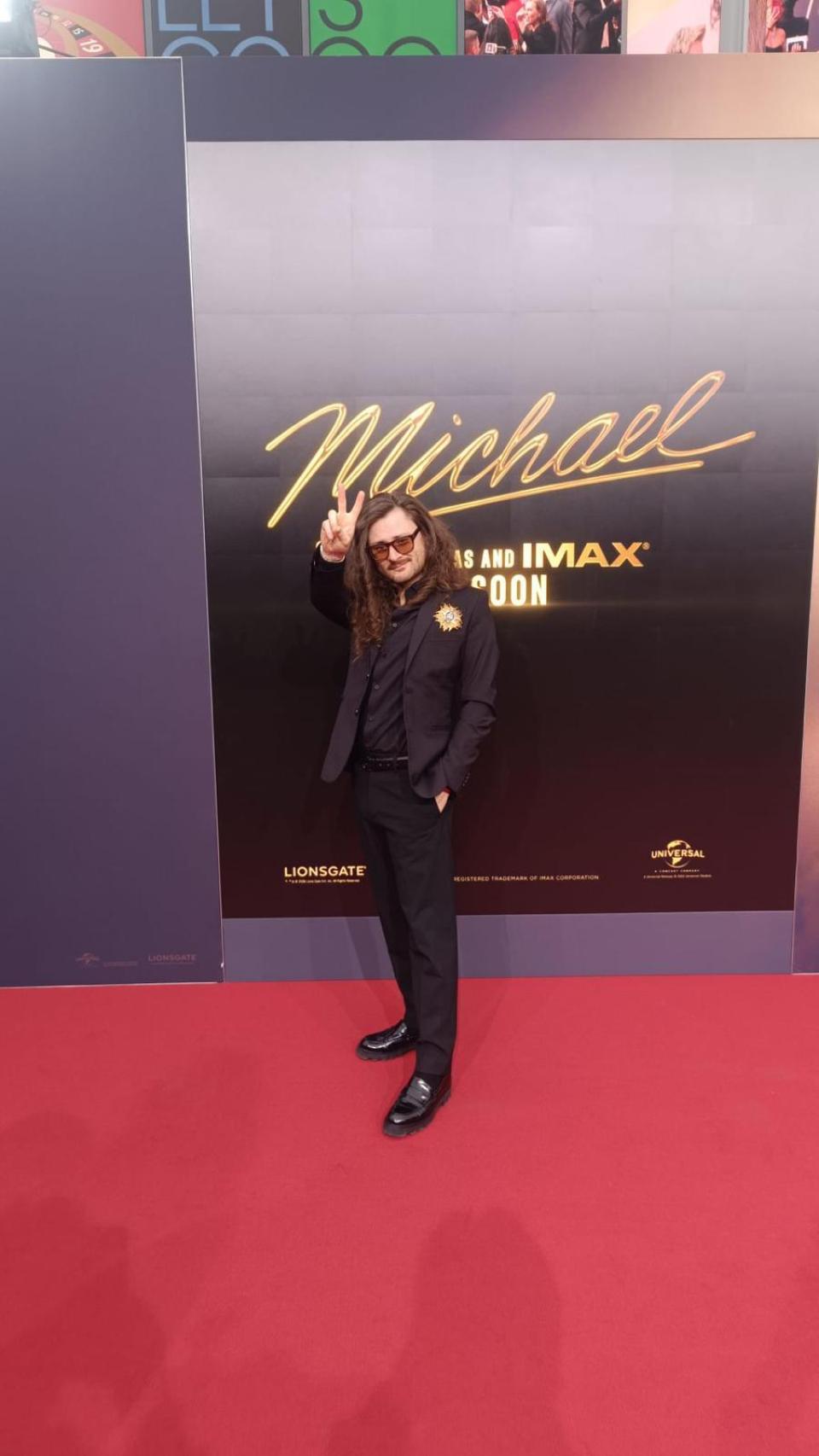 Pablo Rodríguez Lago en la premiere de la película Michael, en Berlín.