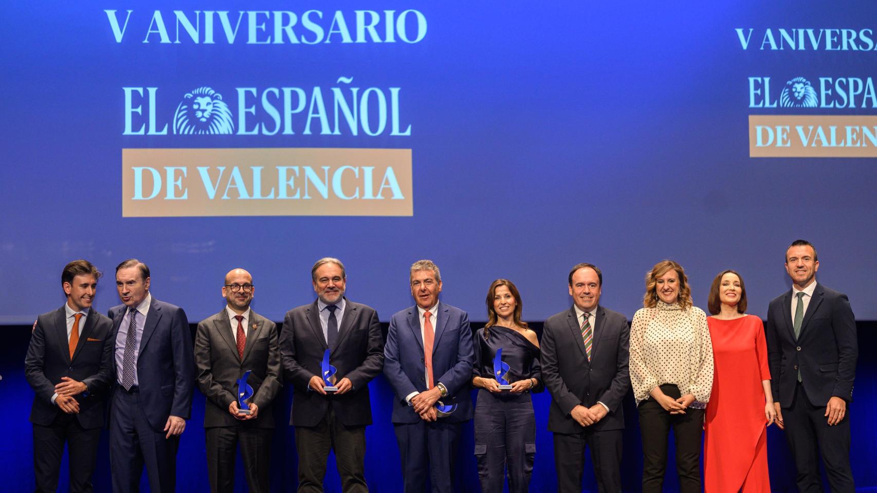 Fotogalería: La gala del V Aniversario de El Español de Valencia