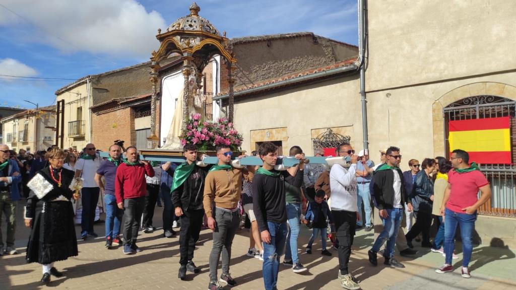 Romería del Cristo de los Morales en la ciudad de Zamora, en mayo de 2023