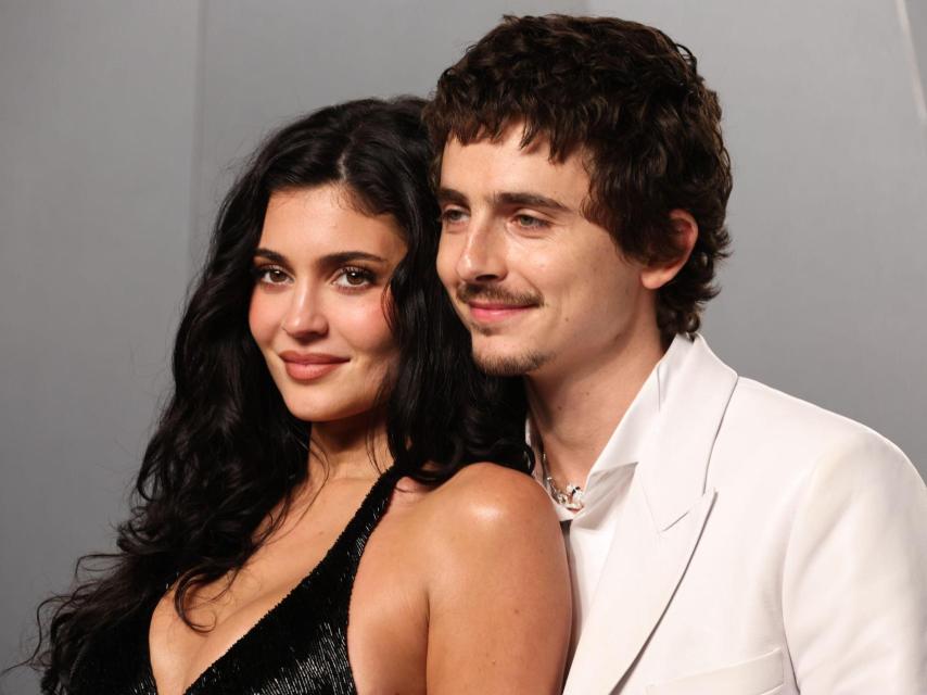Jenner con Timothée Chalamet.