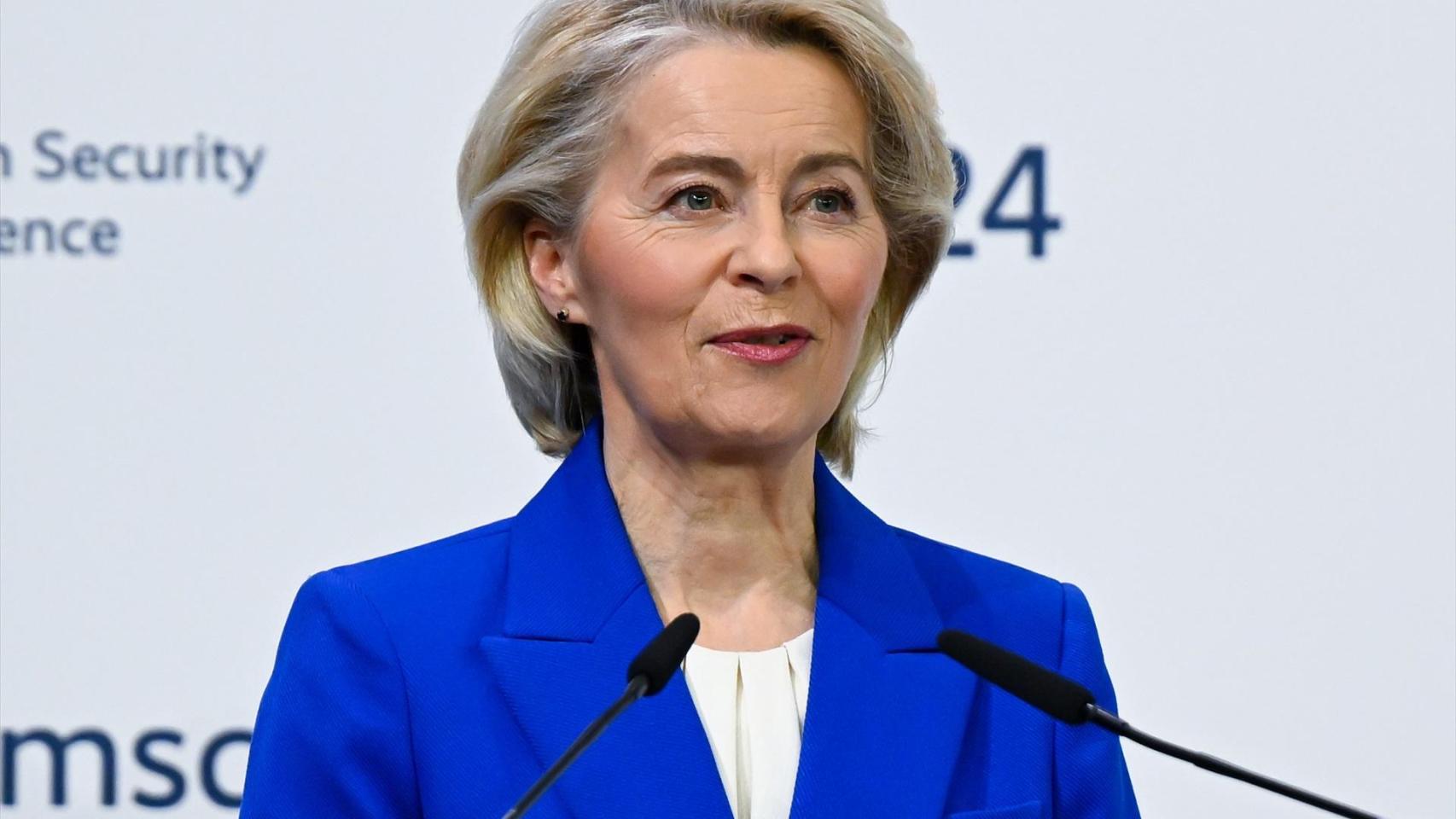 La presidenta de la Unión Europea, Ursula von der Leyen.