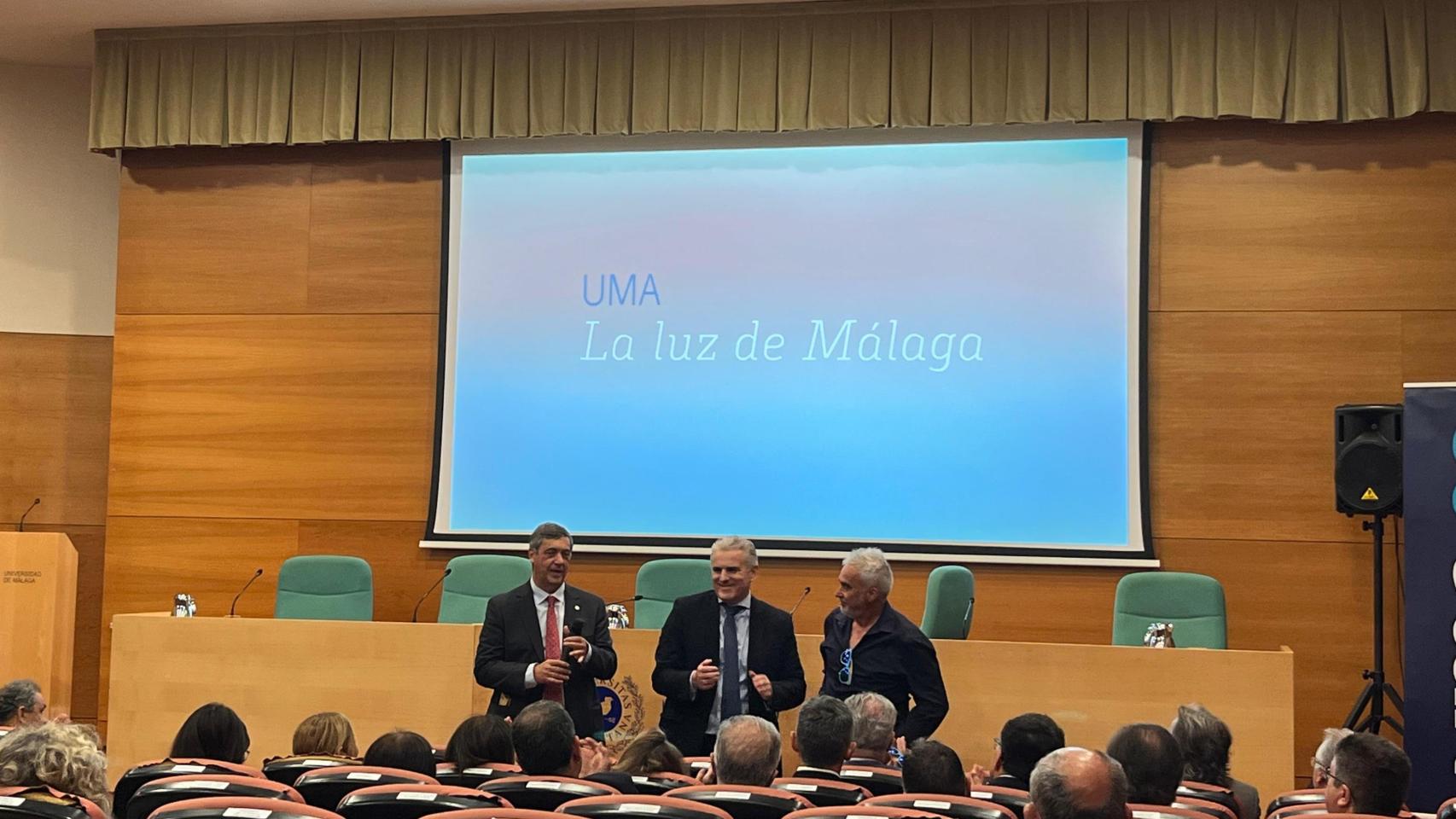 Presentación del nuevo vídeo institucional de la UMA.
