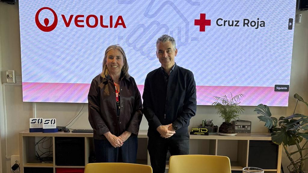 Renovación del acuerdo entre Cruz Roja y Veolia.