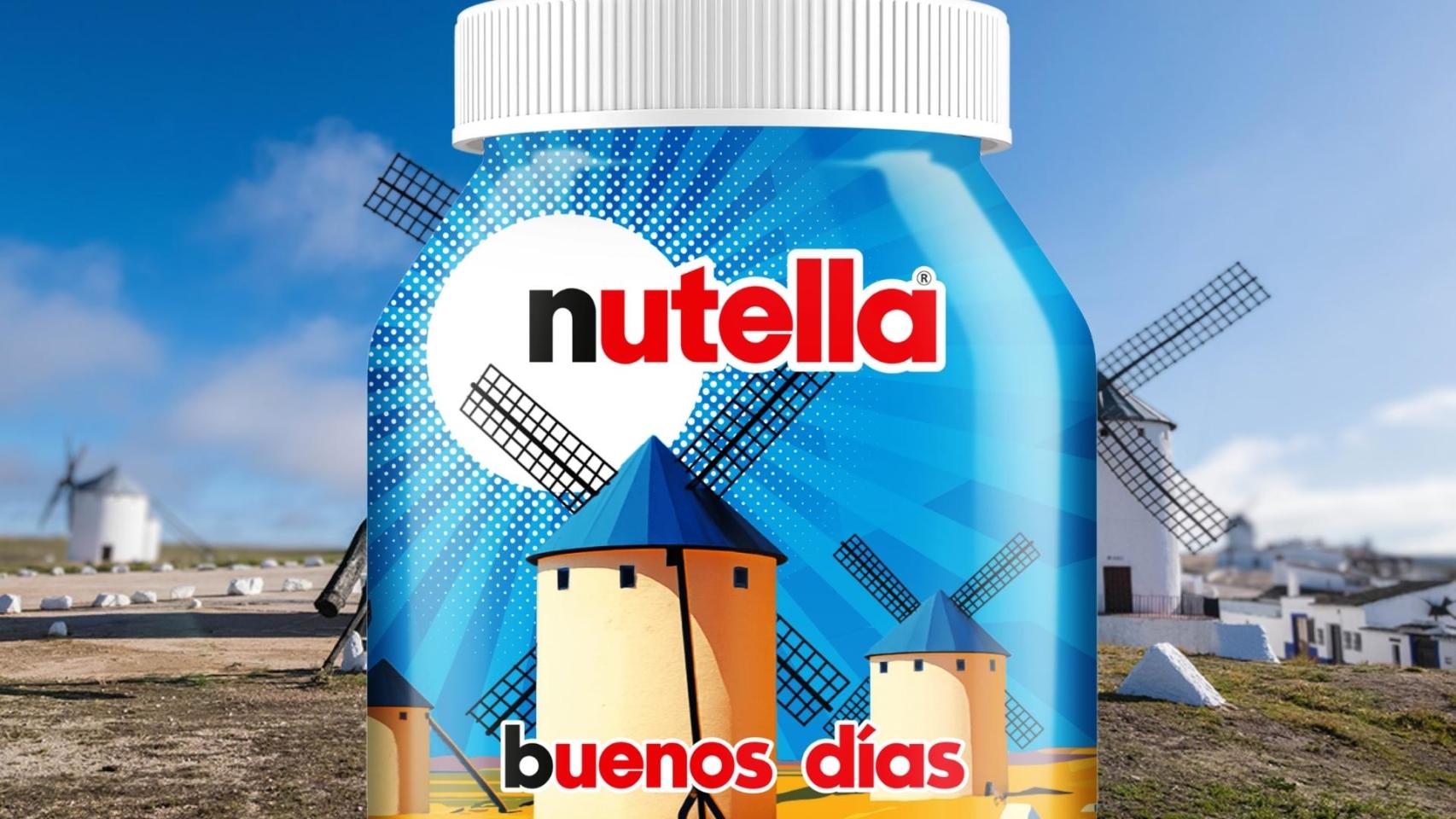 Un pueblo de Ciudad Real, protagonista de una edición limitada de tarros de Nutella.