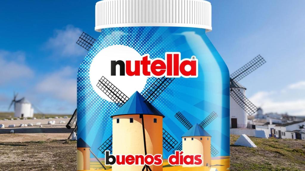 Un pueblo de Ciudad Real, protagonista de una edición limitada de tarros de Nutella.