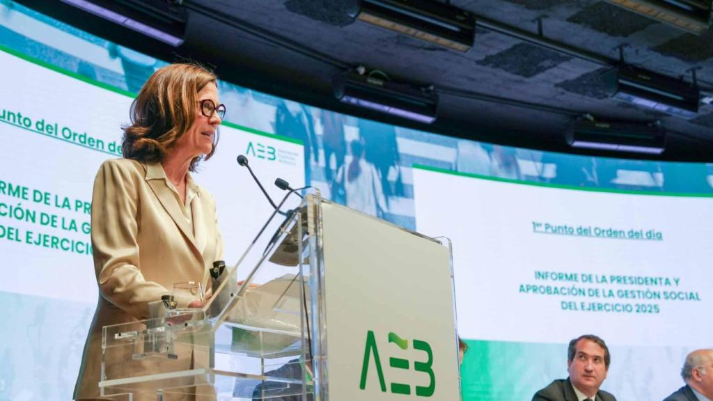 Alejandra Kindelán, presidenta de la AEB.