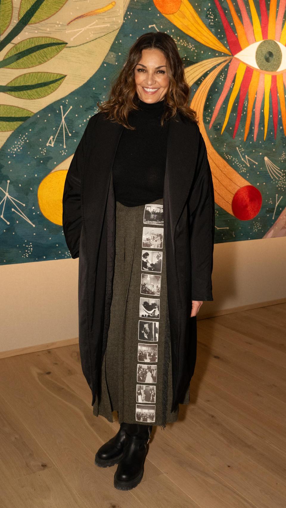 Nadia Farès en una de sus últimas imágenes públicas.