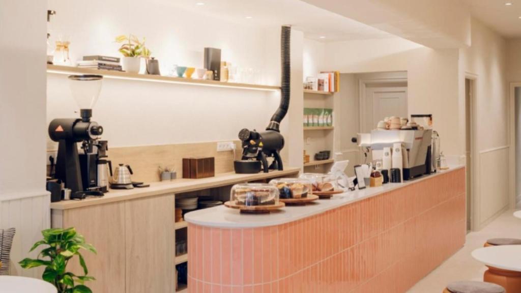Reis Coffee Co., en Santiago.
