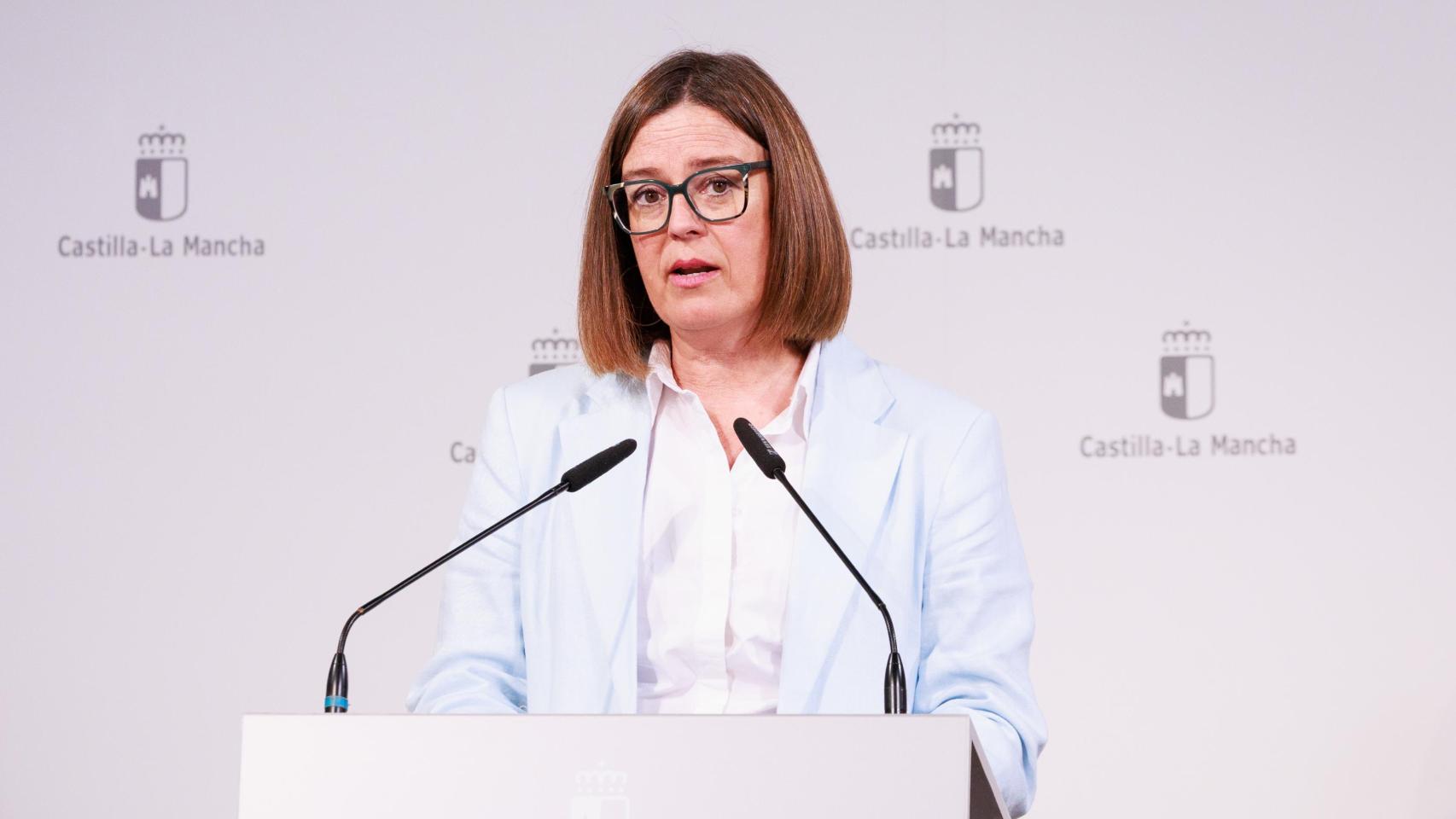 Esther Padilla, consejera portavoz del Gobierno de Castilla-La Mancha. Foto: JCCM.