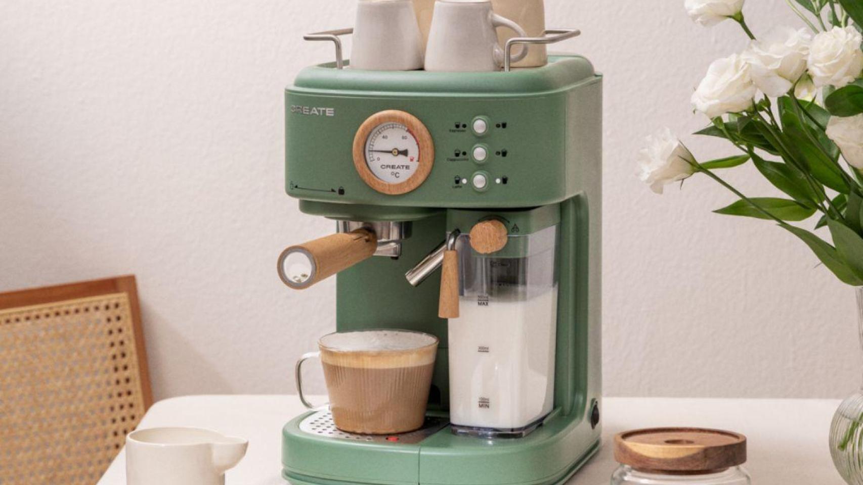 Cafetera express semiautomática de CREATE