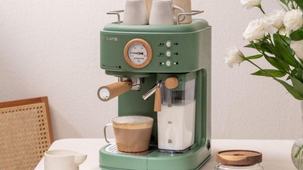 Cafetera express semiautomática de CREATE