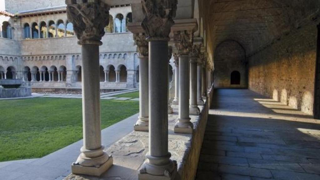 Claustro del Monasterio de Sant Cugat del Vallés.