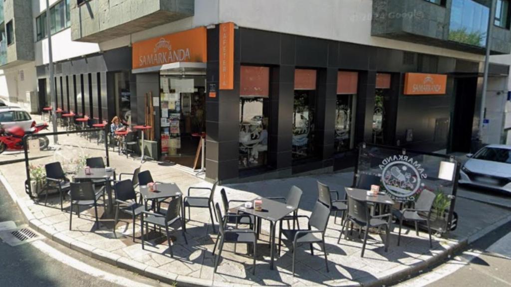 La Cafetería Samarkanda de Santiago.