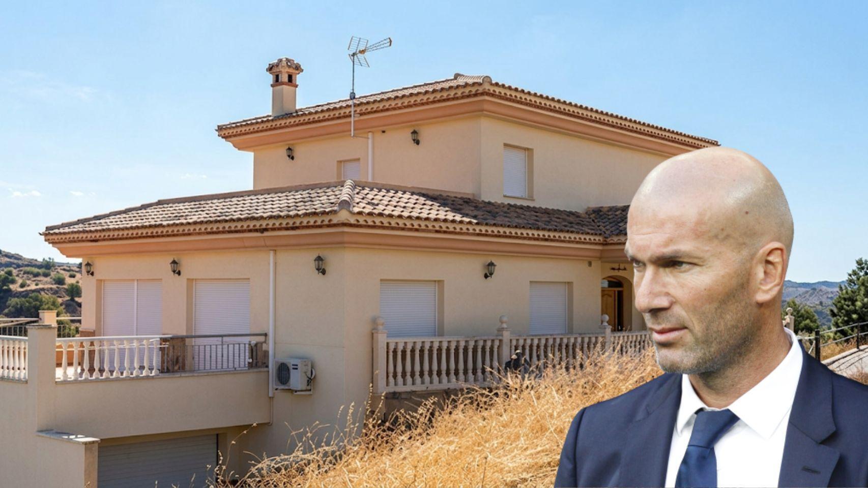 El refugio de Zinedine Zidane en un pueblo de 60 habitantes