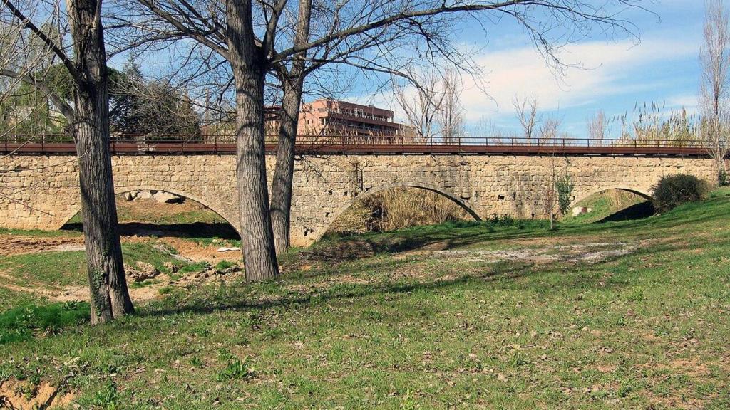 Puente de Can Vernet, en Sant Cugat del Vallés (Barcelona).