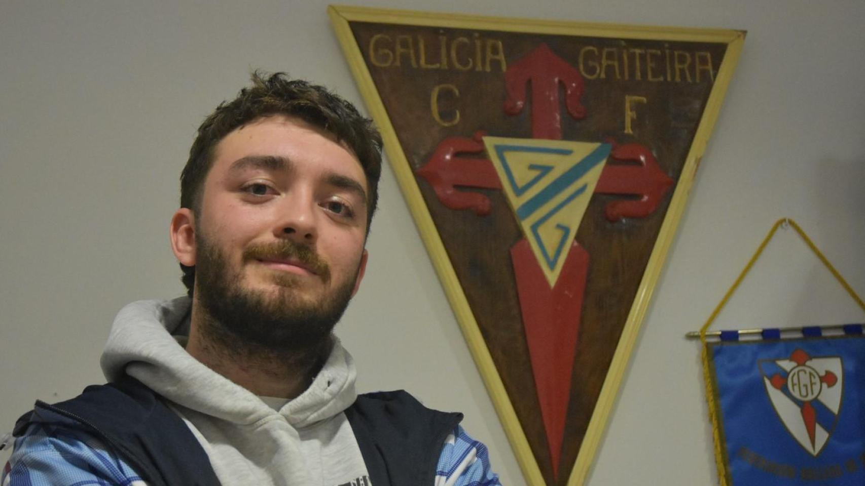 Carlos Couceiro, presidente del Galicia Gaiteira.