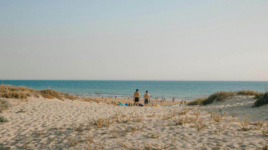 Playa de La Barrosa en Cádiz.