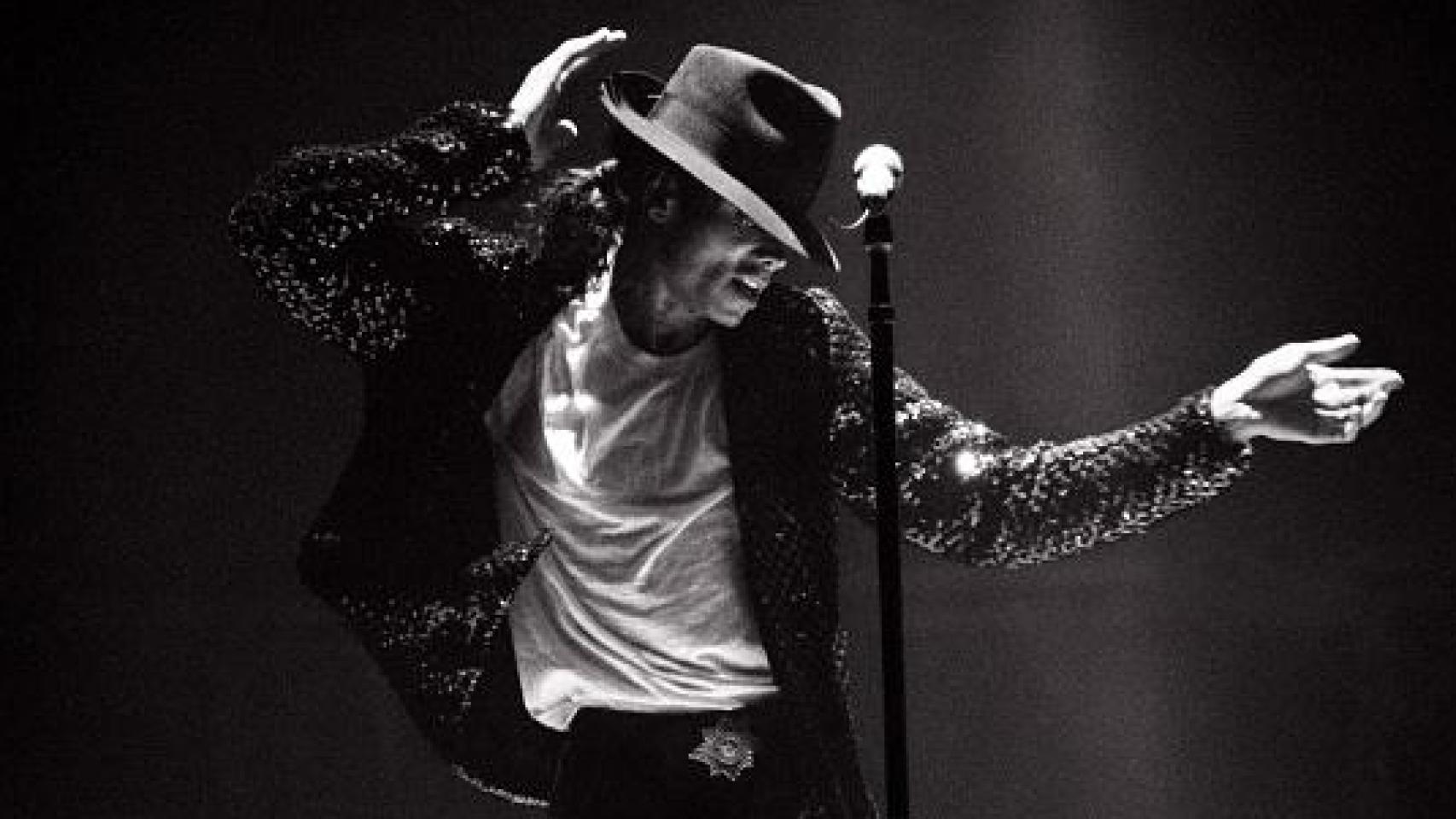 Michael Jackson en 1995.