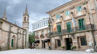 El centro histórico de Betanzos alberga un conjunto excepcional de iglesias góticas.