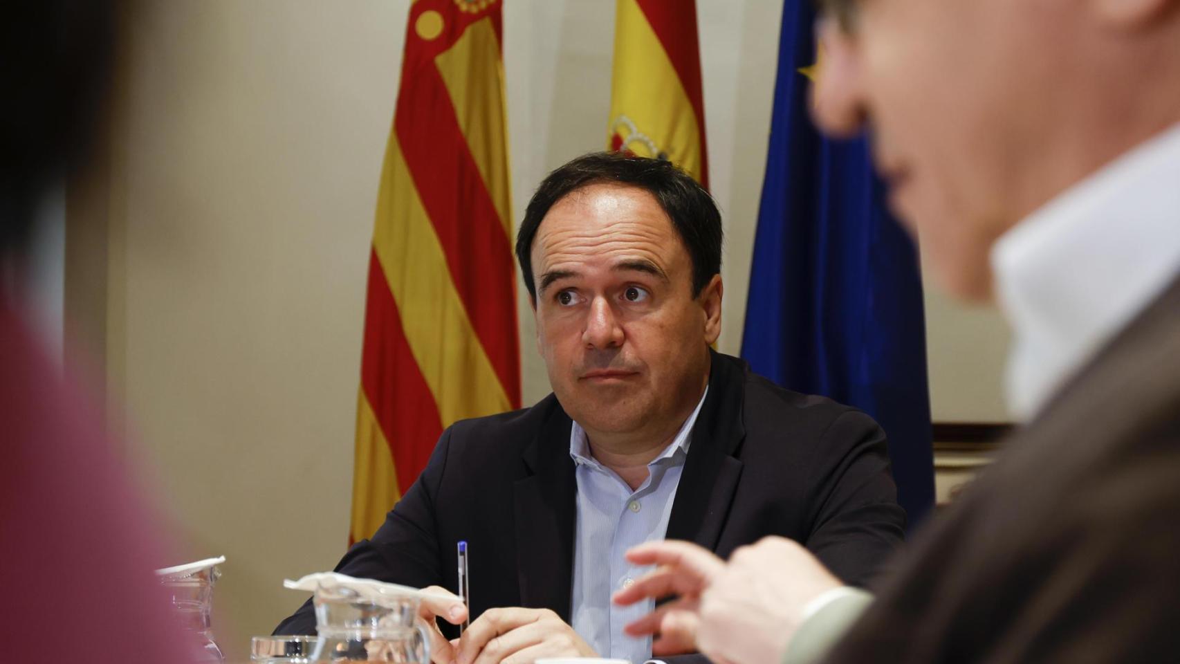 El presidente de la Generalitat, Juanfran Pérez Llorca. EFE / Pablo Miranzo