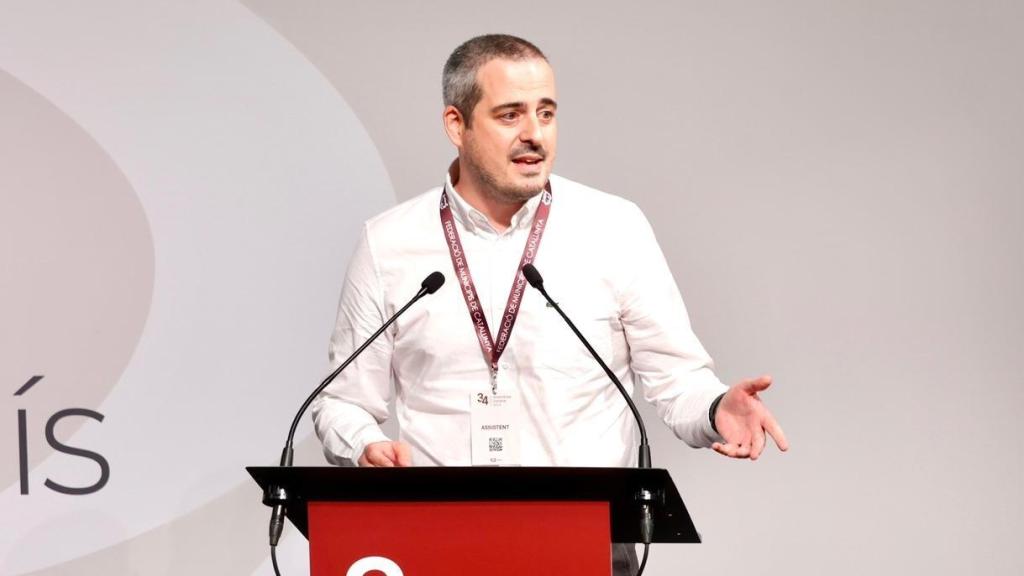 Eduard Rivas, en una imagen realiza en Lérida en 2023 y enviada a los medios por la 'Federació de Municipis de Catalunya', organismo que presidía.