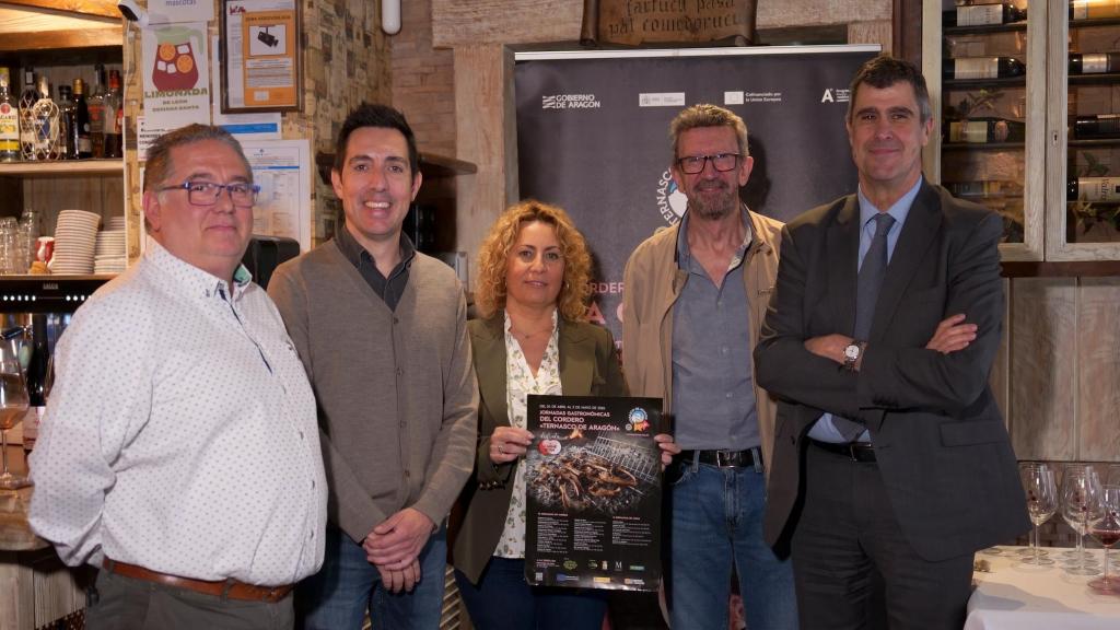 Presentación de las Jornadas Gastronómicas del Ternasco de Aragón.