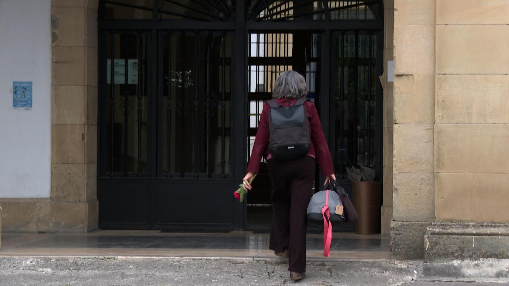 'Anboto', este miércoles, regresa a prisión tras la decisión del juez Castro de revocar su semilibertad.
